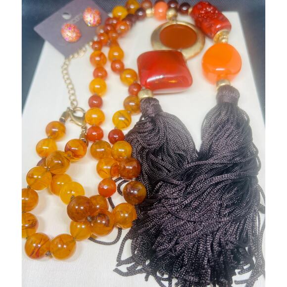 Chicos necklace, chicos jewelry, vintage Chicos , vintage jewelry, vintage - Picture 3 of 3